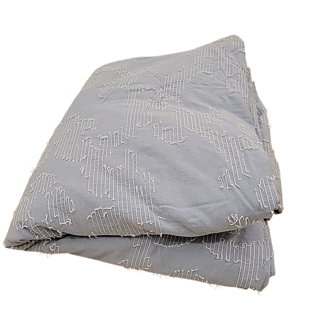 SOFT SURROUNDINGS ANTONIA VISTA BLUE COTTON DUVET KING